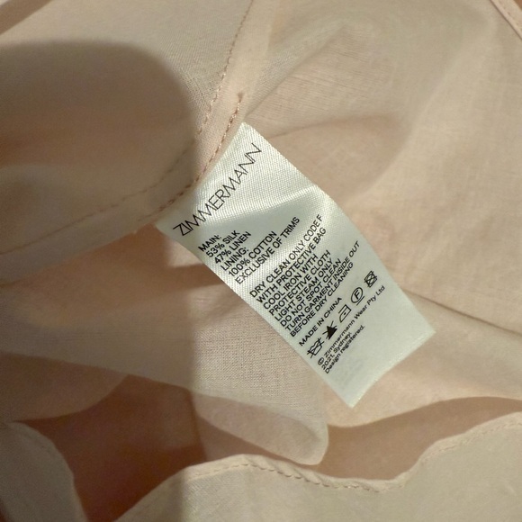 Zimmermann Pink Floral Midi Dress - Picture 10 of 11